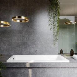 Kaldewei Puro 0TH Steel Enamel Bath -Bathroom Baths Shop 258300010001 D3 460