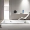 Kaldewei Puro 0TH Steel Enamel Bath with RH Overflow -Bathroom Baths Shop 258400010001 P