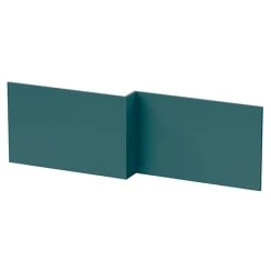 Arezzo Matt Green L-Shaped Front Bath Panel - 1700mm