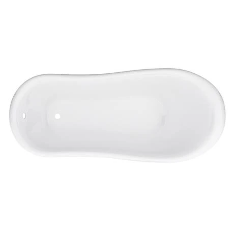 Astoria 1550 Roll Top Slipper Bath + Antique Brass Leg Set 5 Astoria 1550 Roll Top Slipper Bath + Antique Brass Leg Set - Image 3