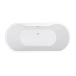 Arezzo Freestanding Modern Bath - 1415 x 745mm -Bathroom Baths Shop AZ14FSB d4 460