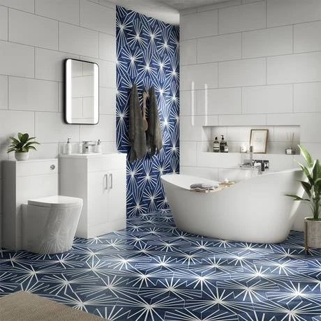 Arezzo 1700 x 750 Matt White Solid Stone Modern Slipper Bath 8 Arezzo 1700 x 750 Matt White Solid Stone Modern Slipper Bath - Image 6