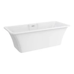 Arezzo 1700 x 750 Modern Square Roll Top Bath -Bathroom Baths Shop AZ820 detail6 460