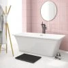 Arezzo 1700 x 750 Modern Square Roll Top Bath -Bathroom Baths Shop AZ820 prod
