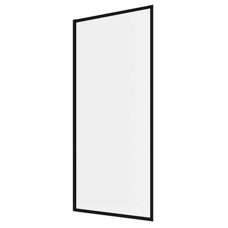 Arezzo Black Framed Fixed Round Single Ended Shower Bath 5 Arezzo Black Framed Fixed Round Single Ended Shower Bath - Image 3