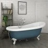 Astoria Blue 1710 Roll Top Slipper Bath w. Ball + Claw Leg Set -Bathroom Baths Shop Astoria Blue 1710 Roll Top Slipper Bath prod