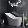 Vienna Silver 1520 Small Modern Slipper Bath