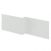Brooklyn 1700 Grey Mist L-Shaped Front Bath Panel -Bathroom Baths Shop B17LFGM p