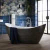 Heritage Alderley Croc Skin Effect Freestanding Acrylic Bath (1730 x 730mm) -Bathroom Baths Shop BALFS00CRC P