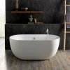 BC Designs Dinkee Freestanding Modern Bath 1500 x 780mm -Bathroom Baths Shop BAS012 BC P