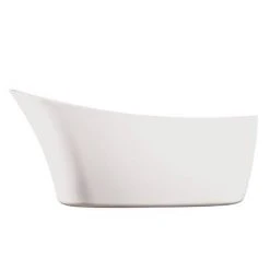 BC Designs Slipp 1590mm Modern Slipper Freestanding Bath -Bathroom Baths Shop BAS035 D3 460