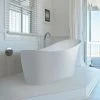BC Designs Slipp 1590mm Modern Slipper Freestanding Bath -Bathroom Baths Shop BAS035 P