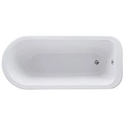 Bayswater Sutherland 1700mm Single Ended Freestanding Bath -Bathroom Baths Shop BAYB103 D1 460