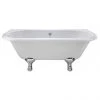Bayswater Courtnell 1700mm Double Ended Back-To-Wall Freestanding Bath -Bathroom Baths Shop BAYB106 P