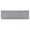 Bayswater Plummett Grey 1700mm Front Bath Panel -Bathroom Baths Shop BAYF134 P