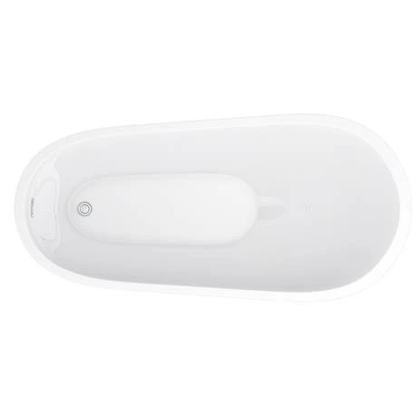 Toreno 1520 Small Modern Slipper Free Standing Bath 8 Toreno 1520 Small Modern Slipper Free Standing Bath - Image 6