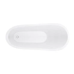 Toreno 1665 Modern Slipper Free Standing Bath -Bathroom Baths Shop BFRE019 d5 460