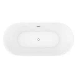 Eden 1750 Modern Roll Top Bath 13 Eden 1750 Modern Roll Top Bath -Bathroom Baths Shop BFRE021 d5 460
