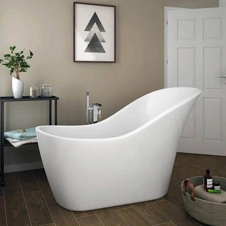 Vienna 1520 Small Modern Slipper Bath 7 Vienna 1520 Small Modern Slipper Bath - Image 5