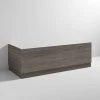 Brooklyn Grey Avola Wood Effect Bath Panel Pack -Bathroom Baths Shop BGABP n p