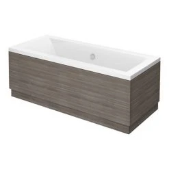 Brooklyn Grey Avola Double Ended Bath -Bathroom Baths Shop BGADE n d2 460