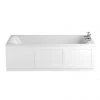Heritage Granley Deco Single Ended 2TH Bath with Solid Skin (1700x700mm) -Bathroom Baths Shop BGDW1770S np