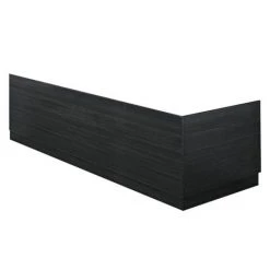 Brooklyn Black Wood Effect Bath Panel Pack -Bathroom Baths Shop BHB n d4 460