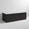 Brooklyn Black Wood Effect Bath Panel Pack -Bathroom Baths Shop BHB n p