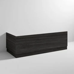 Brooklyn Black Wood Effect Bath Panel Pack