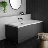 Brooklyn Black Double Ended Bath
