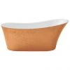 Heritage Holywell Freestanding Acrylic Bath (1710 x 745mm) - Copper Effect -Bathroom Baths Shop BHOFS00COP P