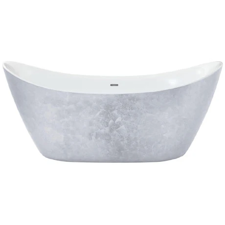 Heritage Hylton Freestanding Acrylic Bath (1730 x 730mm) - Stainless Steel Effect 3 Heritage Hylton Freestanding Acrylic Bath (1730 x 730mm) - Stainless Steel Effect