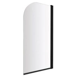 Appleby 1700 Roll Top Shower Bath with Matt Black Screen + Leg Set -Bathroom Baths Shop BKARH17BS d3 460