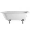 Burlington Hampton RH 1500mm Showering Bath + Legs