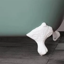 Hurlingham Bisley Cast Iron Roll Top Bath (1690x750mm) with Feet -Bathroom Baths Shop Bisley D2N 460