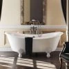 Burlington 1640 Bateau Roll Top Bath + White Claw Feet 1 Burlington 1640 Bateau Roll Top Bath + White Claw Feet -Bathroom Baths Shop Burlington 1640 Bateau Roll Top Bath p