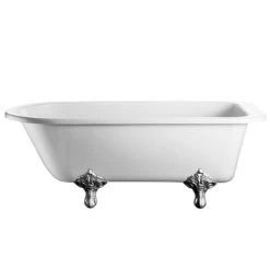 Burlington Blenheim Single Ended 1700 x 750mm Freestanding Bath + Legs -Bathroom Baths Shop Burlington Blenheim Single Ended 1700mm Freestanding Bath with Legs detail1 460