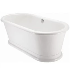Burlington London 1800 x 850mm Round Soaking Tub - E18 -Bathroom Baths Shop Burlington London 1800mm Round Soaking Tub E18 detail23 460