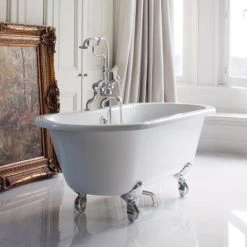 Burlington Windsor Double Ended 1500mm Freestanding Bath with Legs