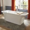 Mira Flight 1800 x 800mm Freestanding Bath - C1.1842.354.WH -Bathroom Baths Shop C1.1842.354.WH P
