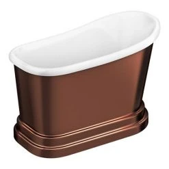 Chatsworth Copper Effect 1300 Short Roll Top Bath 9 Chatsworth Copper Effect 1300 Short Roll Top Bath -Bathroom Baths Shop CB817COP d3 460