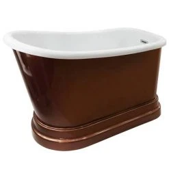 Chatsworth Copper Effect 1300 Short Roll Top Bath 8 Chatsworth Copper Effect 1300 Short Roll Top Bath -Bathroom Baths Shop CB817COP nd2 460
