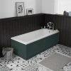 Chatsworth 1700 x 700 Single Ended Bath + Green Panels 2 Chatsworth 1700 x 700 Single Ended Bath + Green Panels -Bathroom Baths Shop CH17GRN p