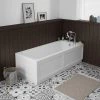 Chatsworth 1700 x 700 Single Ended Bath + White Panels -Bathroom Baths Shop CH17WHT prod