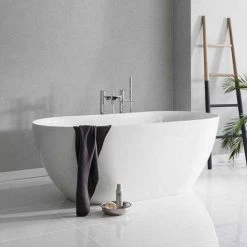 Clearwater Formoso ClearStone Gloss White Bath
