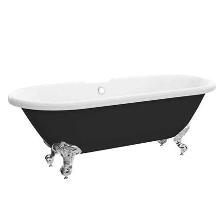 Duke Black 1695 Double Ended Roll Top Bath w. Ball + Claw Leg Set 8 Duke Black 1695 Double Ended Roll Top Bath w. Ball + Claw Leg Set - Image 6
