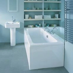 Ideal Standard White 1700mm Front Bath Panel 7 Ideal Standard White 1700mm Front Bath Panel -Bathroom Baths Shop E002401 D2 460