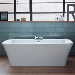 Ideal Standard Connect Air 1700 x 790mm Freestanding Double Ended Bath - E113801 7 Ideal Standard Connect Air 1700 x 790mm Freestanding Double Ended Bath - E113801 -Bathroom Baths Shop E107901 D2 460