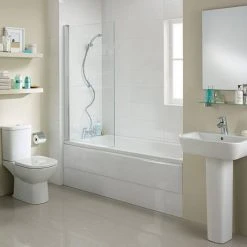 Ideal Standard Tempo Arc 1700 x 700mm 2TH Single Ended Idealform Bath -Bathroom Baths Shop E256401 D2 460