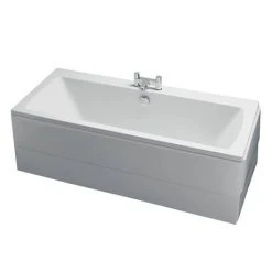 Ideal Standard Tempo Arc 1700 x 750mm 0TH Double Ended Idealform Bath -Bathroom Baths Shop E256601 D2 460